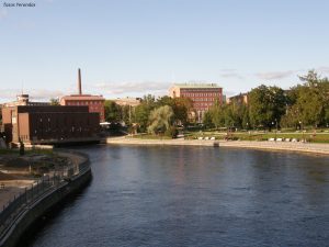Tammerkoski channel Tampere
