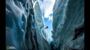 a-climber-descends-into-the-hayden-glacier-which-is-often-used-as-a-route-to-get-to-middle-sister-the-shortest-of-three-volcanic-